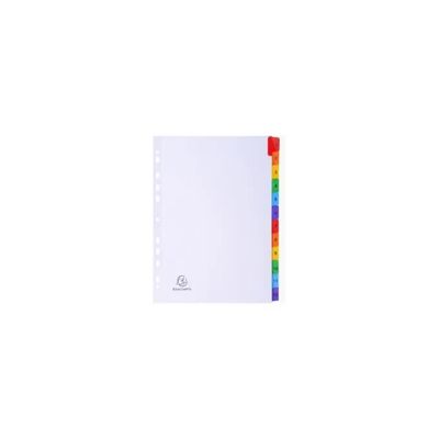 Exacompta Divisori Numerici A4, 1-12, Bianchi Exacompta Divisori Numerici A4, 1-12, Bianchi