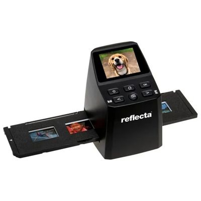 Reflecta X22-SCAN Scanner per Diapositive e Negativi, 8 MP, Display LCD 2,3", Nero