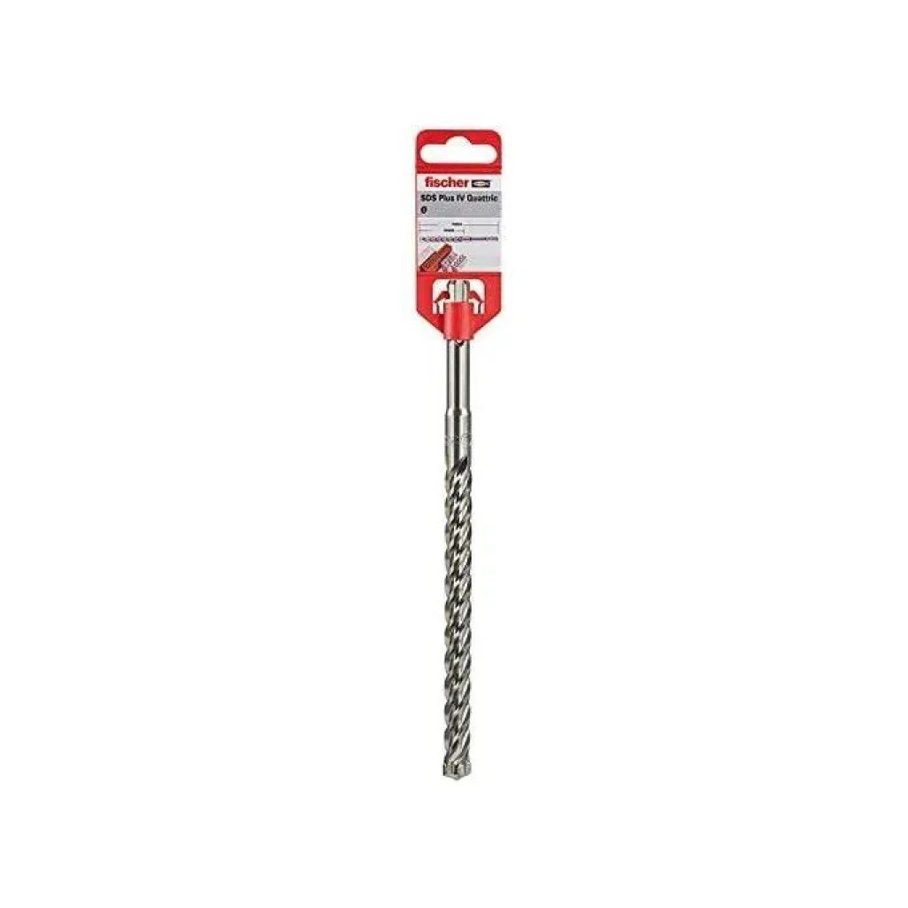 Fischer Quattric II Punta SDS Plus per Cemento Armato 12 x 310 mm