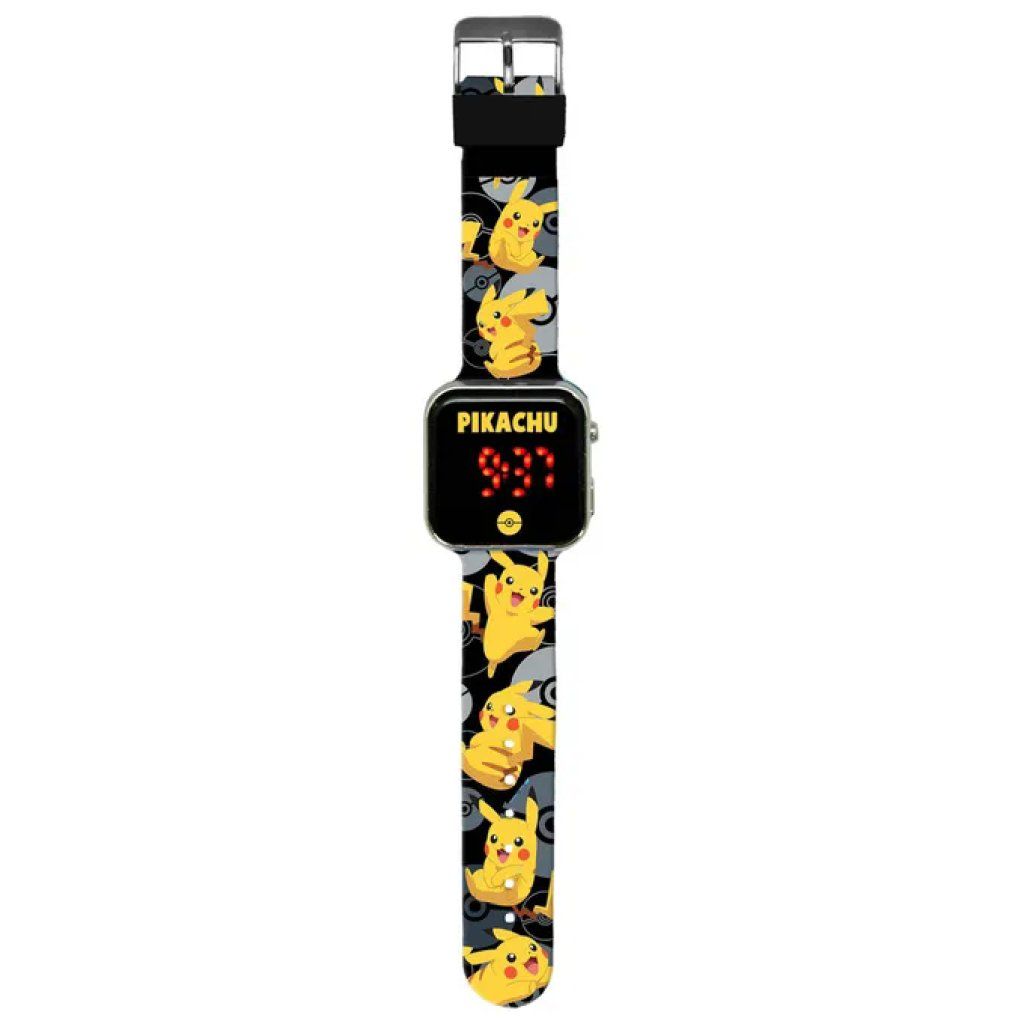 POKEMON Orologio LED Pokémon per fan e collezionisti POKEMON Orologio LED Pokémon per fan e collezionisti