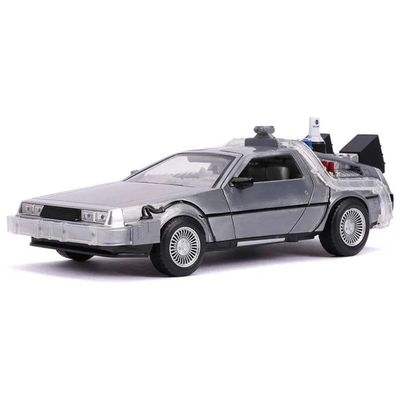 JADA TOYS DeLorean Ritorno al Futuro Parte II Die-Cast con LED 1:24