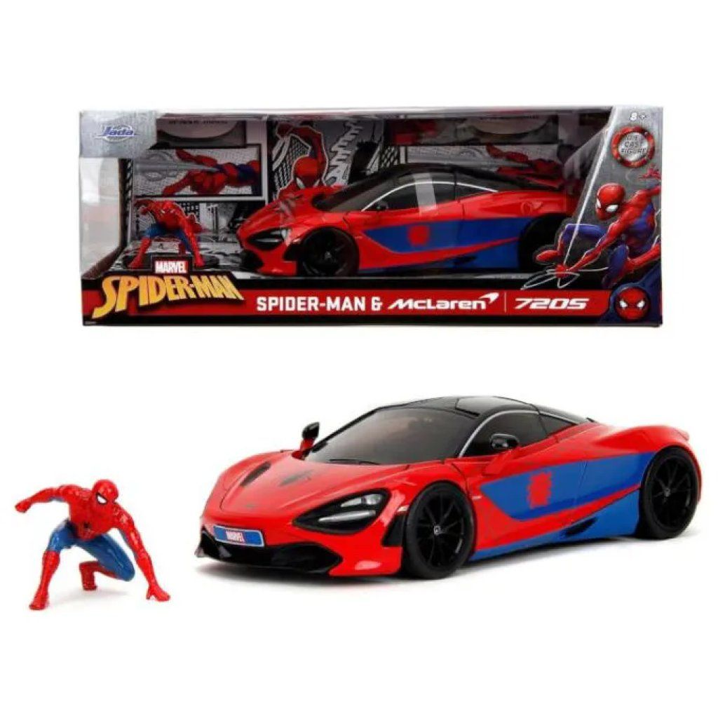 Jada Toys Spider-Man McLaren 720S Die-Cast 1:24 Jada Toys Spider-Man McLaren 720S Die-Cast 1:24