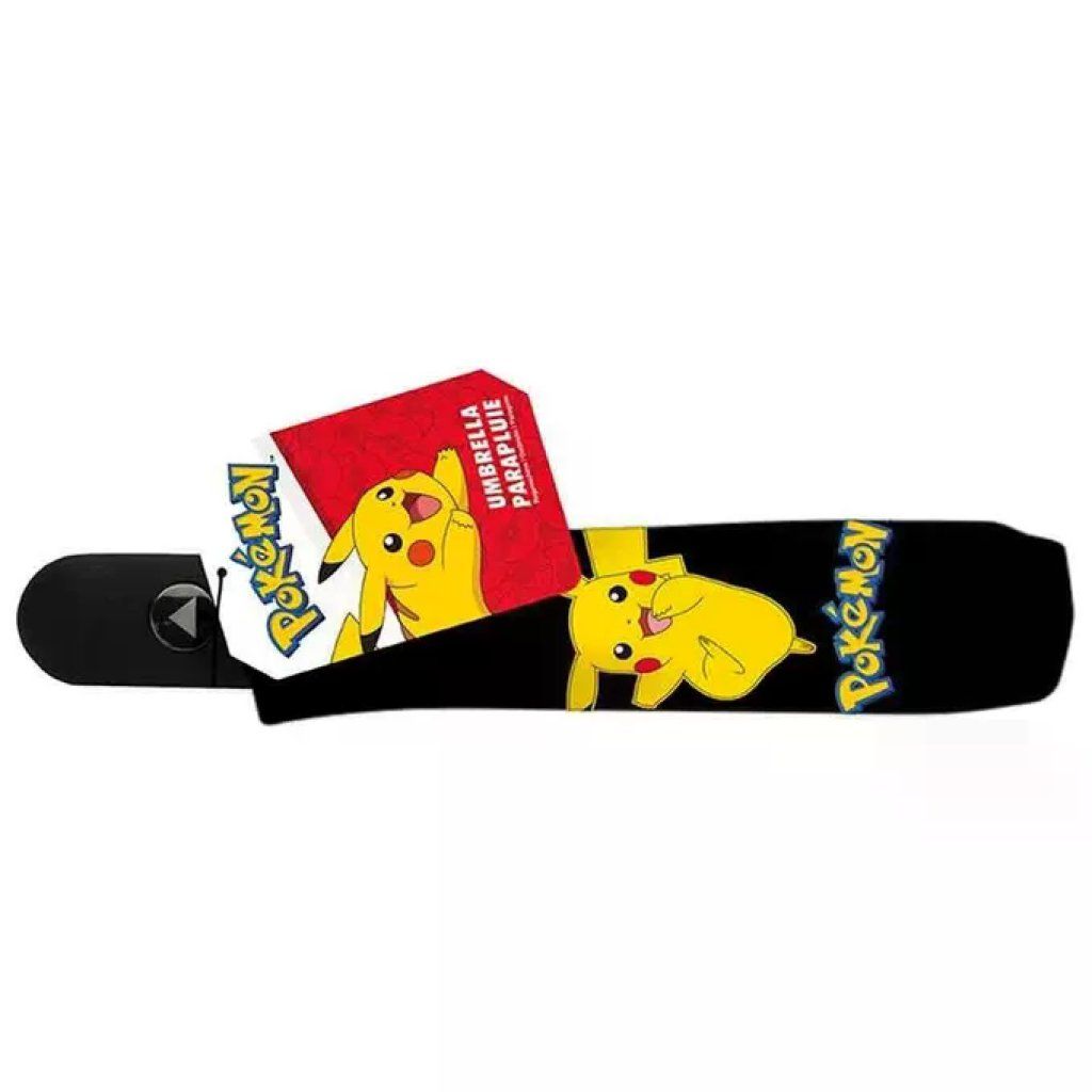 POKEMON Ombrello Pieghevole Automatico Pokémon Pikachu – 96 cm