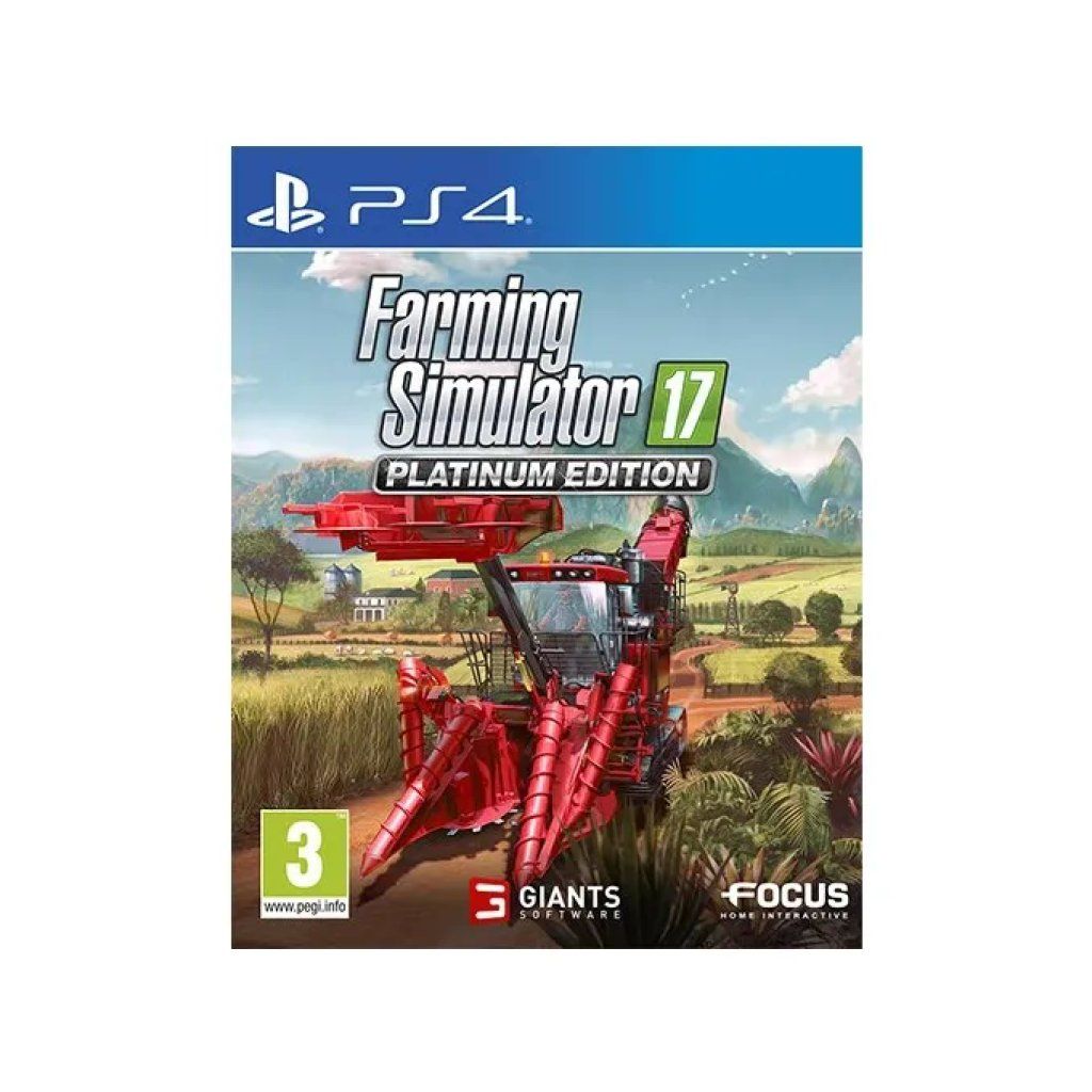 FOCUS Farming Simulator 17 Platinum Edition per PS4 FOCUS Farming Simulator 17 Platinum Edition per PS4