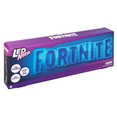 PALADONE Lampada LED Neon Fortnite Logo USB – 40 cm