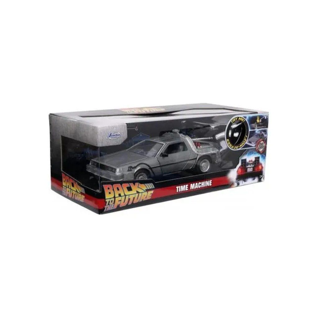 Jada Toys DeLorean Time Machine Die-Cast 1:24 con Luci Jada Toys DeLorean Time Machine Die-Cast 1:24 con Luci