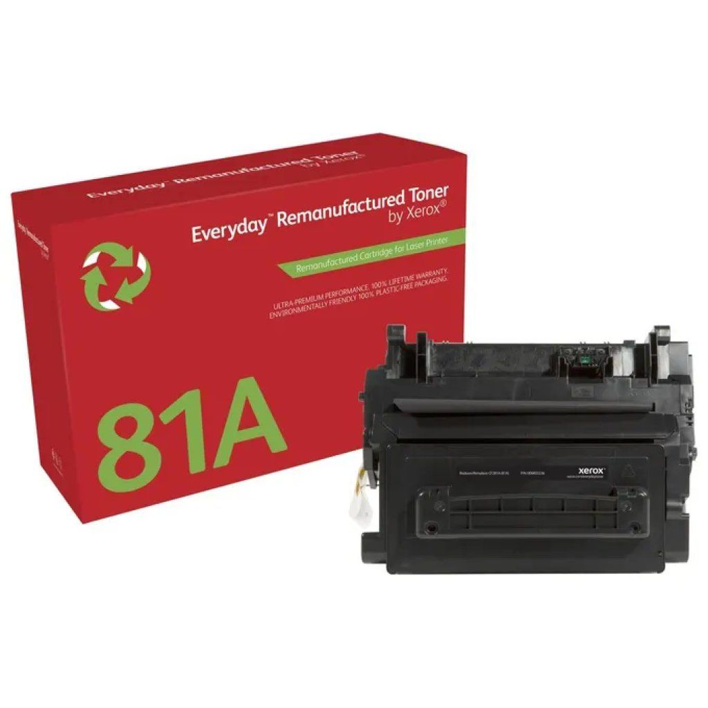 Xerox Everyday 006R03336 Toner Nero Rigenerato per HP 81A Xerox Everyday 006R03336 Toner Nero Rigenerato per HP 81A