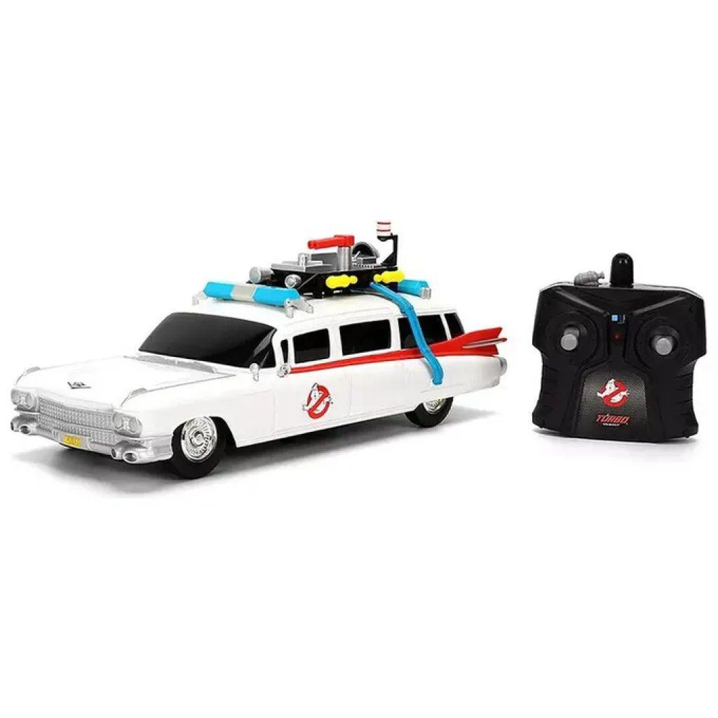 Jada Toys Ghostbusters Ecto-1 RC in scala 1:16