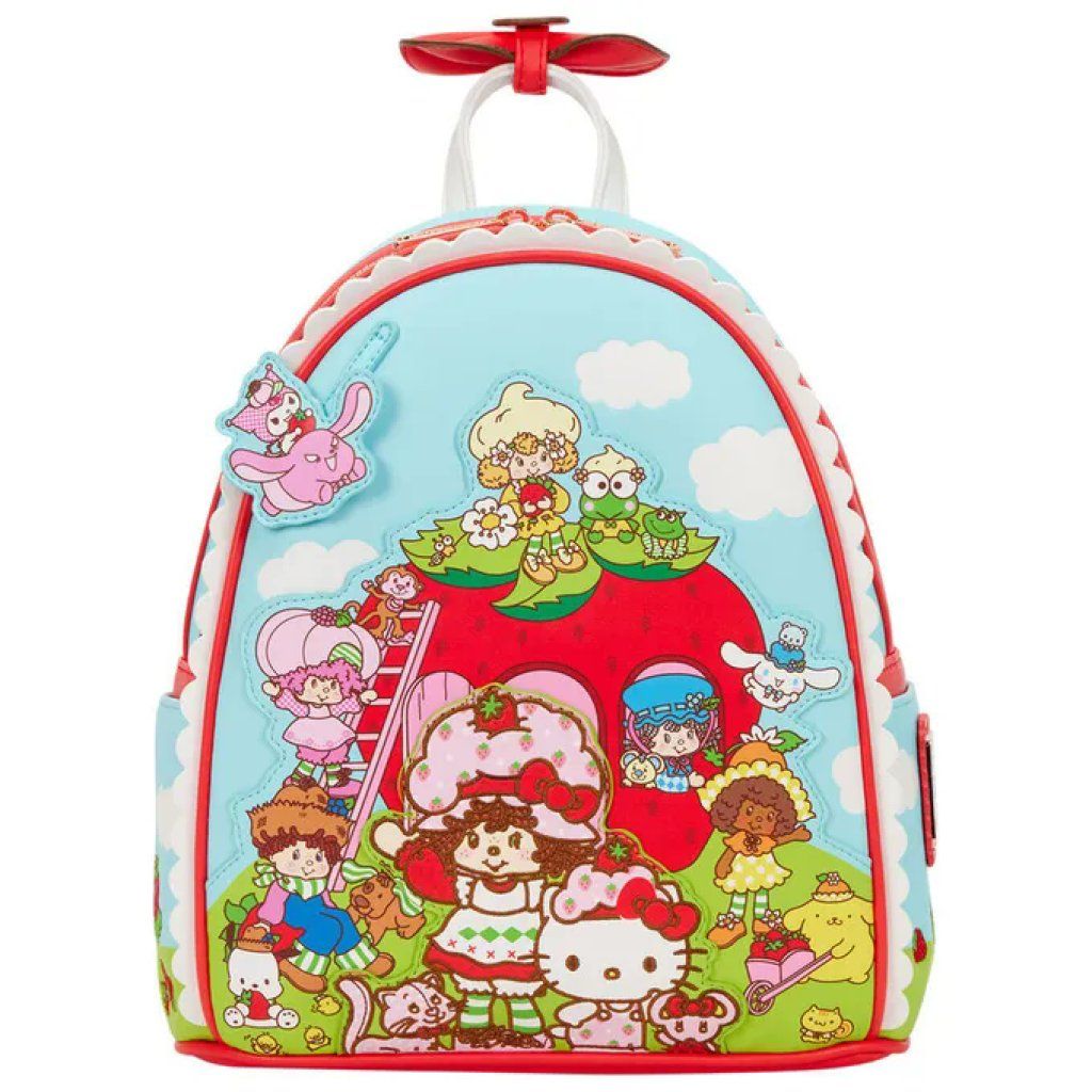 Loungefly Mini Zaino Hello Kitty & Friends x Strawberry Shortcake