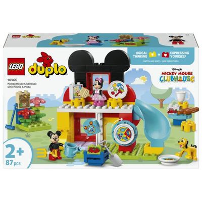 LEGO DUPLO 10465 – La casa di Topolino con Minnie e Pluto, 87 pezzi