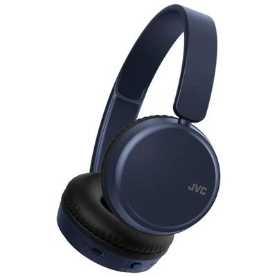 JVC HA-S36W-A-U Cuffie Wireless Bluetooth 5.2 Blu