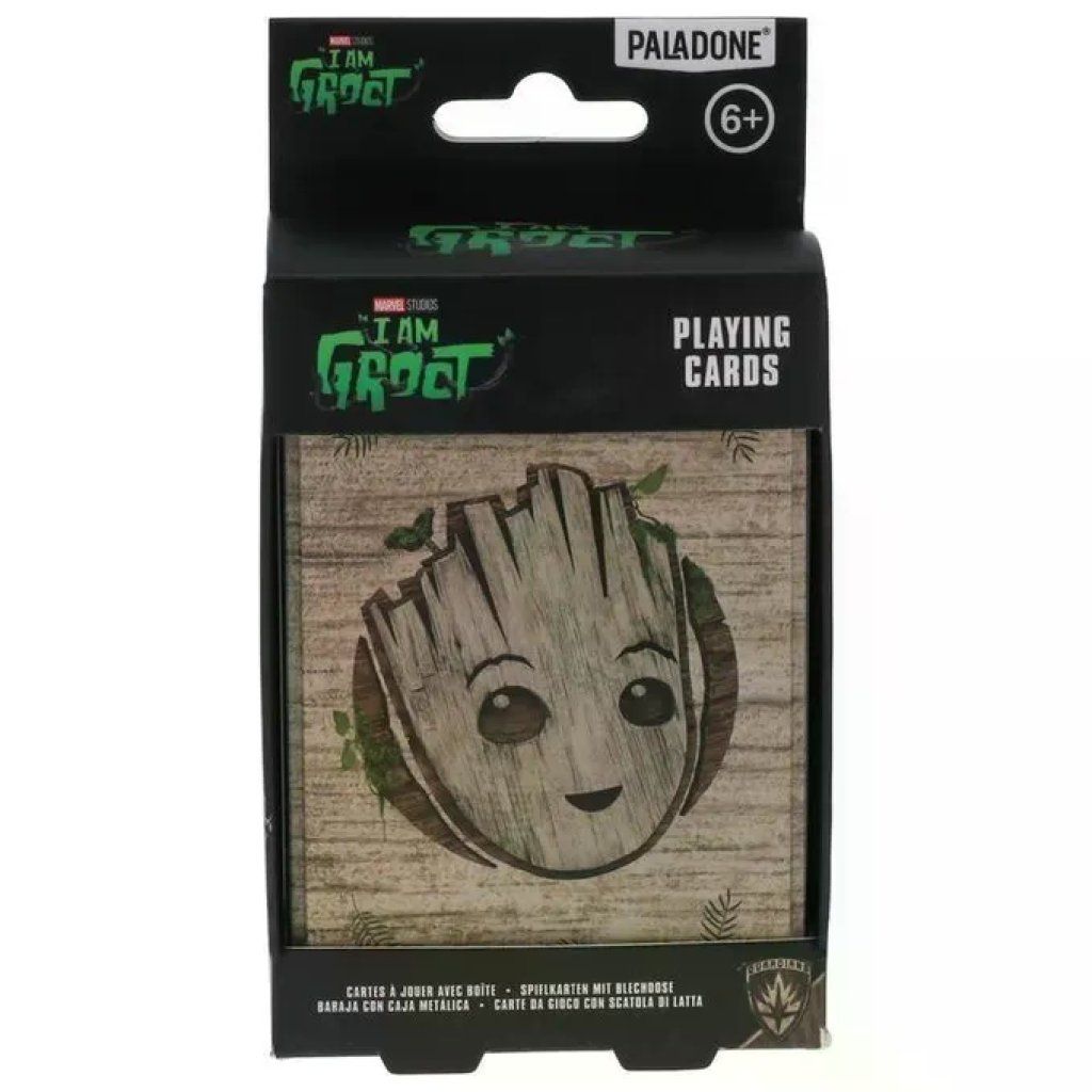 Paladone Marvel Groot – Mazzo di carte da gioco, 52 carte