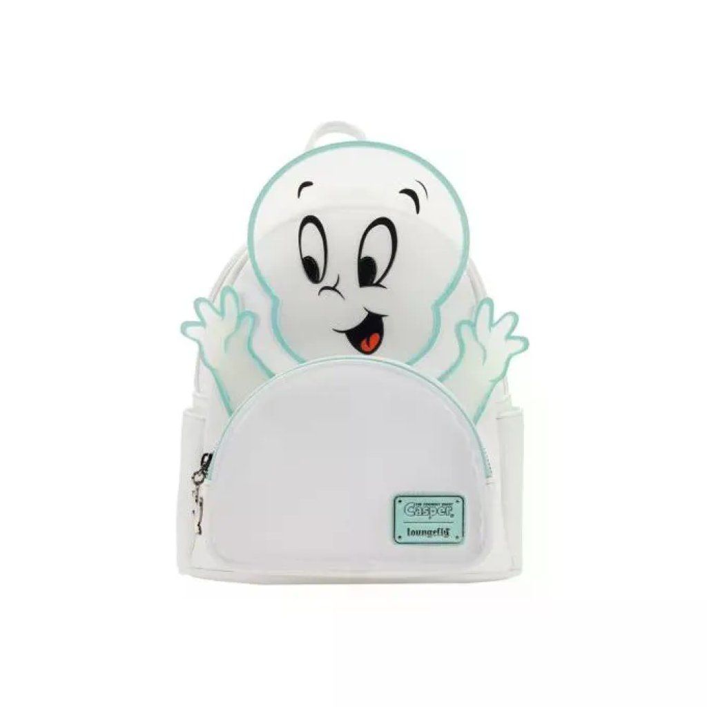 LOUNGEFLY Zaino Loungefly Casper the Friendly Ghost bianco LOUNGEFLY Zaino Loungefly Casper the Friendly Ghost bianco