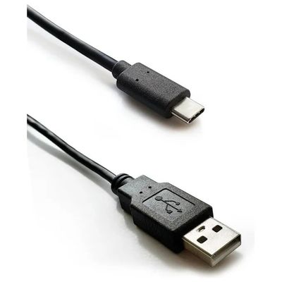 Atlantis Cavo USB-A a USB-C da 1 m, Nero