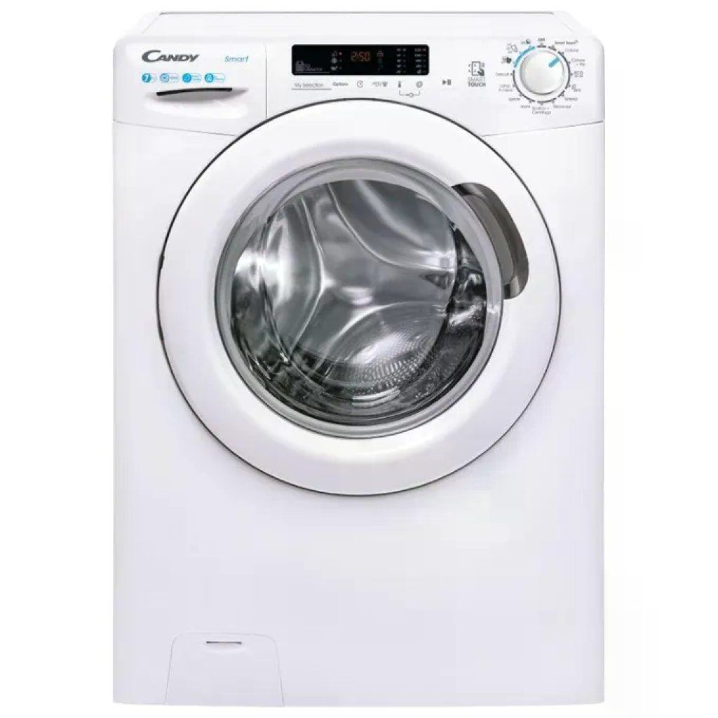Candy Smart CS1272DW3/1-11 Lavatrice Frontale 7 kg 1200 giri/min, Bianca