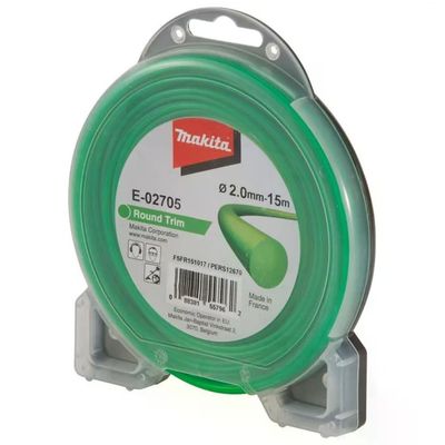 Makita E-02705 Filo Tondo per Decespugliatore, 2 mm x 15 m Makita E-02705 Filo Tondo per Decespugliatore, 2 mm x 15 m