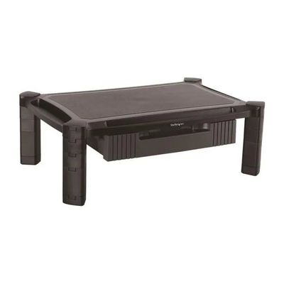 StarTech.com MONSTADJDL Supporto per Monitor con Cassetto Altezza Regolabile 10 Kg 13'' - 32'' colore Nero