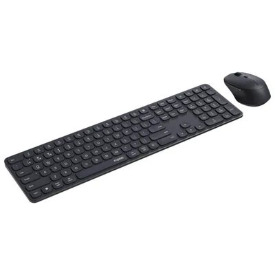 Rapoo 9810M Combo Tastiera e Mouse Wireless Bluetooth, Layout Italiano, Nero Rapoo 9810M Combo Tastiera e Mouse Wireless Bluetooth, Layout Italiano, Nero