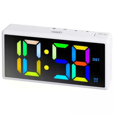 Trevi EC 886 Sveglia Digitale LED Multicolore con USB Trevi EC 886 Sveglia Digitale LED Multicolore con USB