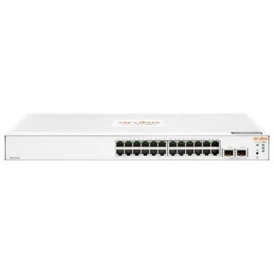 HPE JL812A Aruba Instant On 1830 Switch Gestito L2 24 Porte Gigabit 2 Slot SFP 52 Gbit-s 1U