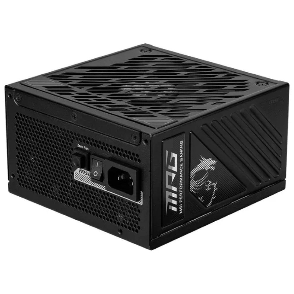 MSI MPG A1250GS PCIE5 Alimentatore PC ATX 1250W 80 PLUS Gold Full Modulare Semi-passivo ATX 3