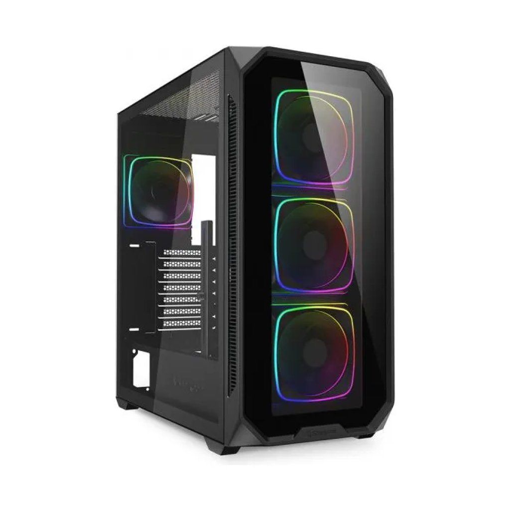 ADJ 200-00068 Case Mini-Tower Micro-ATX/Mini-ITX Nero