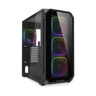 ADJ 200-00068 Case Mini-Tower Micro-ATX/Mini-ITX Nero