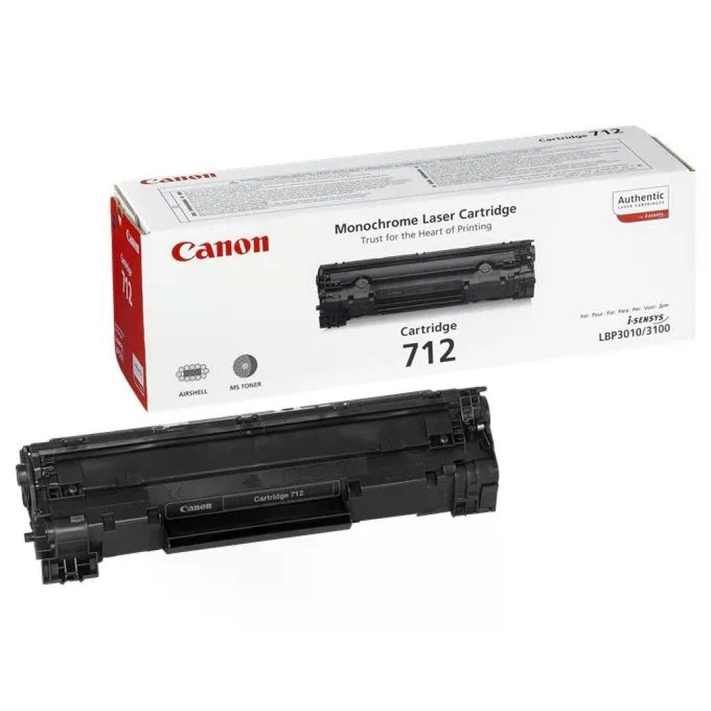 Canon CRG-712 Toner Originale Nero per i-SENSYS LBP3010/LBP3100