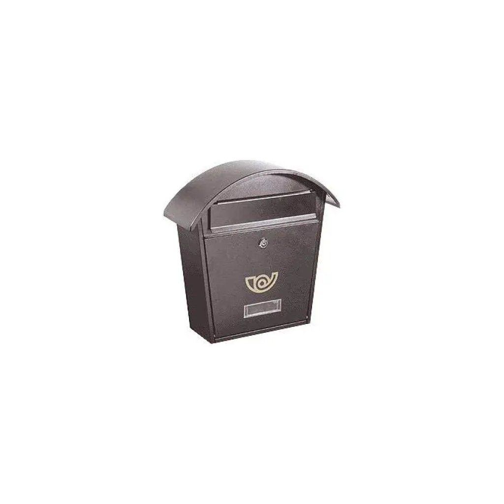 Alubox Chalet 49155 – Cassetta postale formato rivista, grigio ghisa