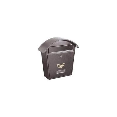 Alubox Chalet 49155 – Cassetta postale formato rivista, grigio ghisa