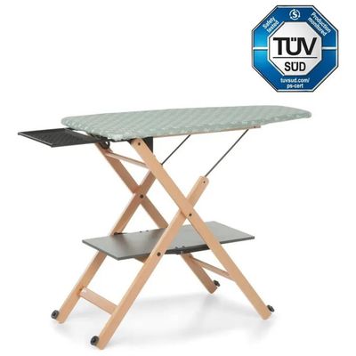Foppapedretti ASSAI EVO Asse da stiro pieghevole legno regolabile 3 altezze 101x49 cm colore Naturale Foppapedretti ASSAI EVO Asse da stiro pieghevole legno regolabile 3 altezze 101x49 cm colore Naturale