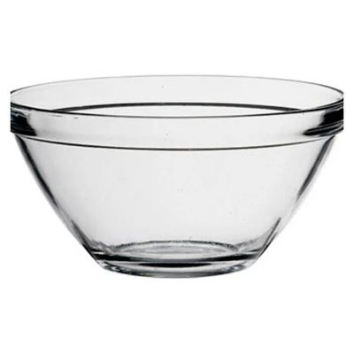 Bormioli Coppe Pompei Impilabili in Vetro, Set da 6
