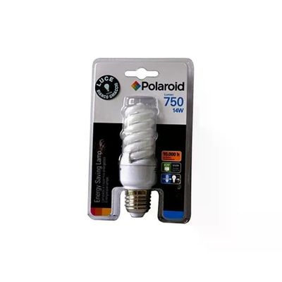 POLAROID Lampadina a spirale Polaroid E27 14 W, 750 lm, 6500 K