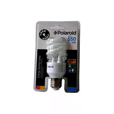 Polaroid Lampadina a Risparmio Energetico 11 W E27 4200 K 550 lm Polaroid Lampadina a Risparmio Energetico 11 W E27 4200 K 550 lm