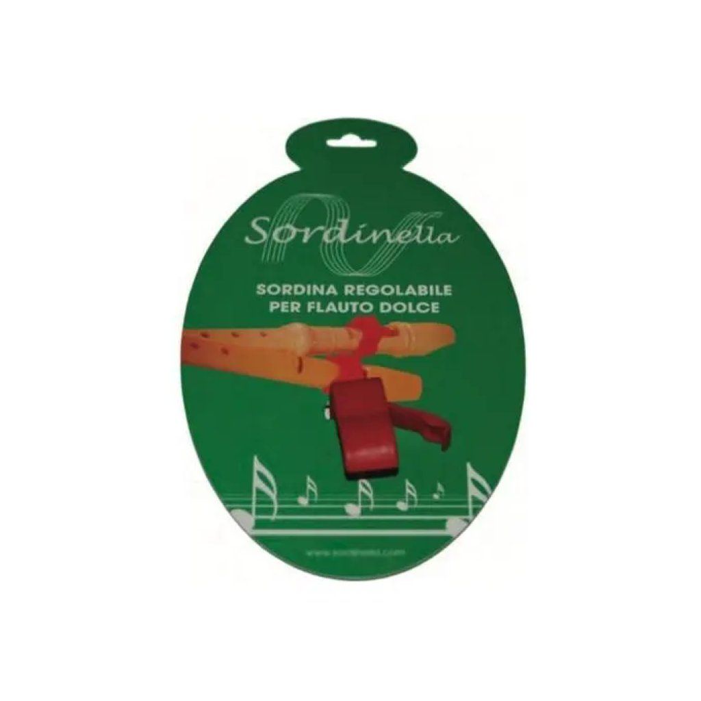 Hohner Sordinella regolabile rossa per flauto dolce soprano Hohner Sordinella regolabile rossa per flauto dolce soprano