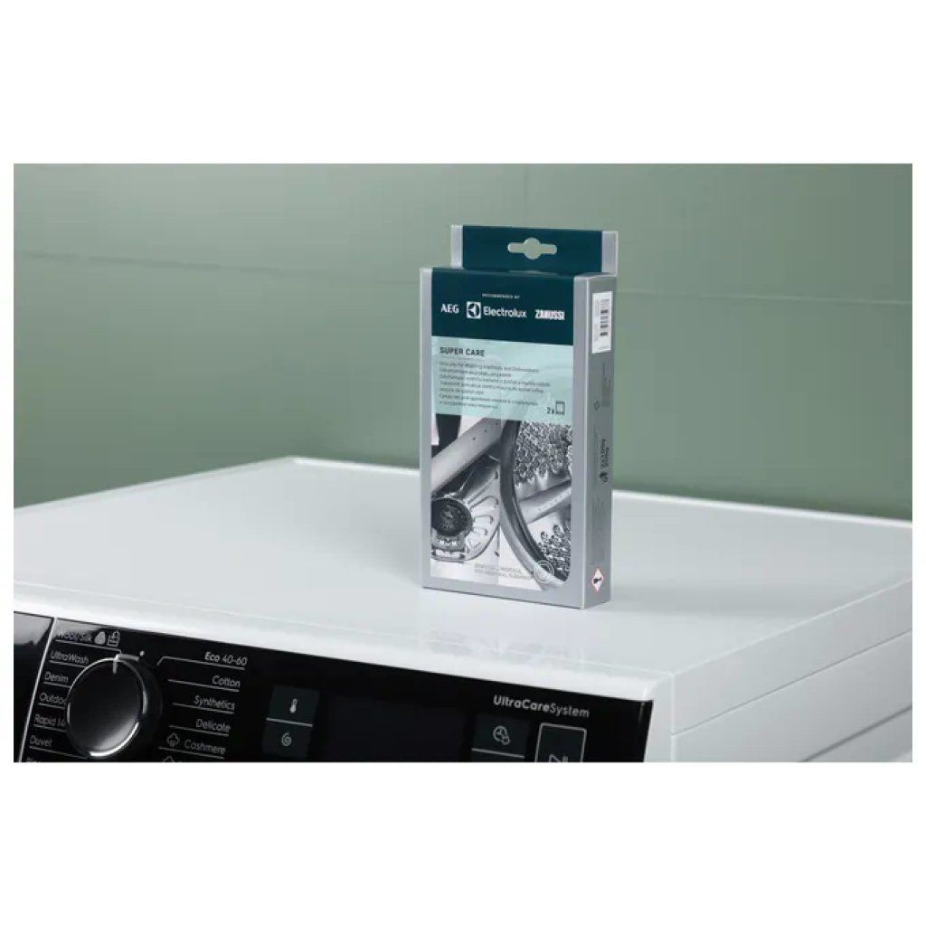 Electrolux M2GCP100 Decalcificante per Lavatrice e Lavastoviglie, 4 Bustine