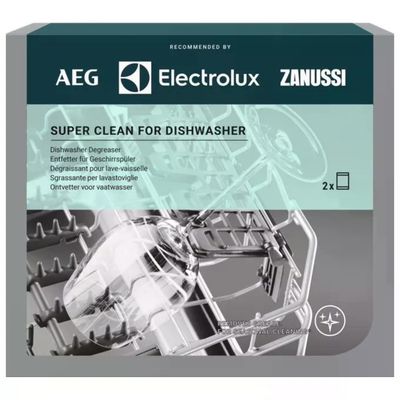 Electrolux Super Clean detergente per lavastoviglie – 2 trattamenti