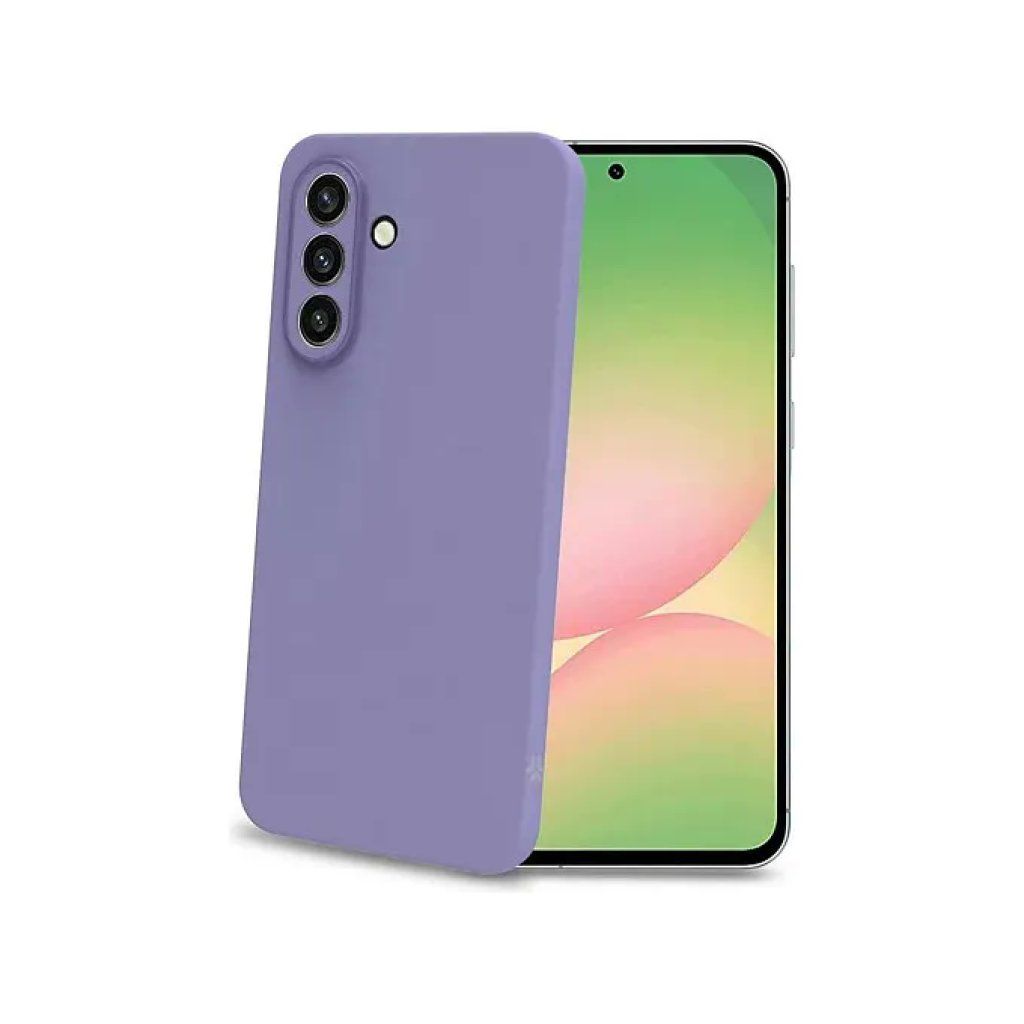 Celly Sandcase Cover TPU per Samsung Galaxy A27 5G – Viola trasparente