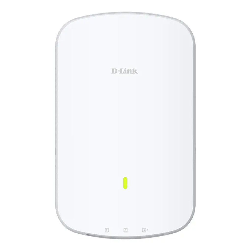 D-Link DAP-X3060W Access Point Wi-Fi 6 AX3000 PoE, 4 porte Gigabit, bianco