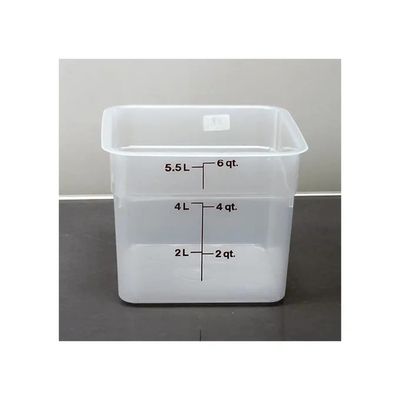 AGNELLI Cambro Camsquares Contenitore Quadrato per Alimenti 5,7 L