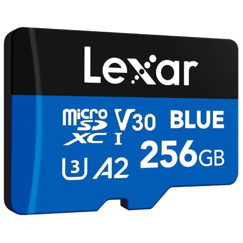 Lexar Blue Plus microSDXC 256 GB UHS-I U3 V30 A2 Lexar Blue Plus microSDXC 256 GB UHS-I U3 V30 A2