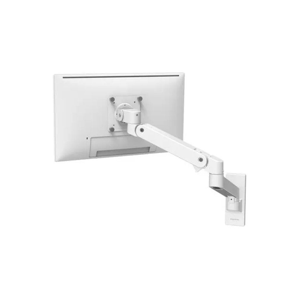 Ergotron LX Pro – Supporto a parete per monitor fino a 34″, bianco