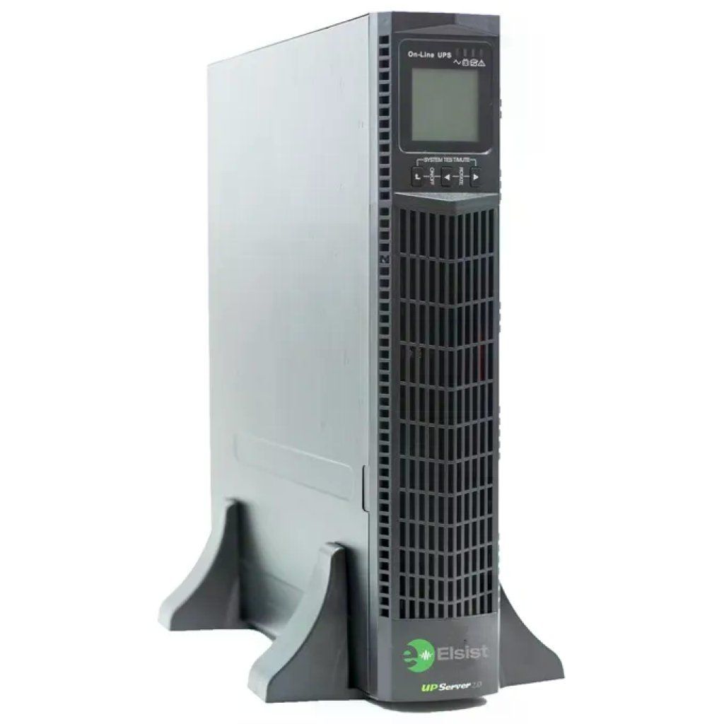 ELSIST UPServer 2.0 UPS Online 2000 VA / 1350 W Rack-Tower con Display LCD