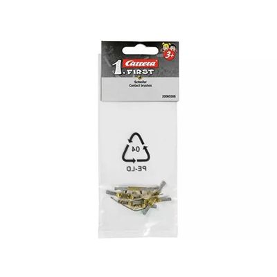 Carrera First – Set 8 Spazzole di Ricambio