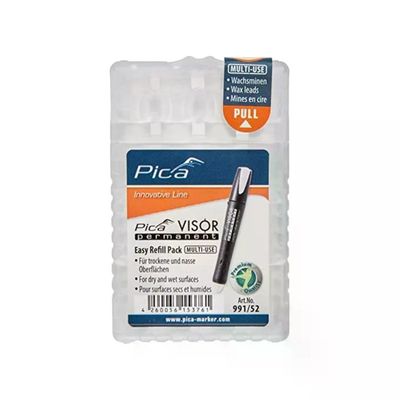 PICA MARKER Pica VISOR Permanent – Mina di Ricambio Bianca, 1 Pezzo