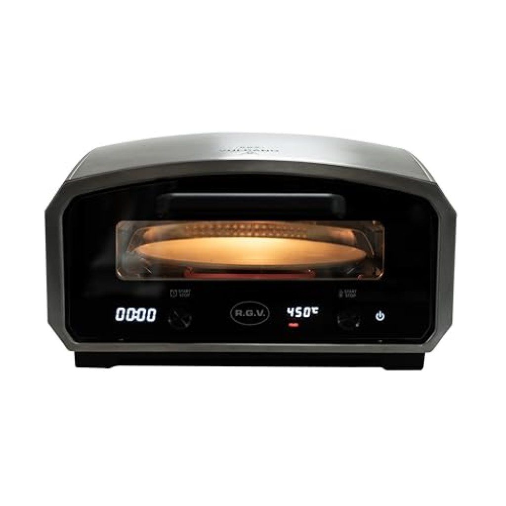 RGV Vulcano Forno Elettrico per Pizza 450°C con Piatto Girevole RGV Vulcano Forno Elettrico per Pizza 450°C con Piatto Girevole