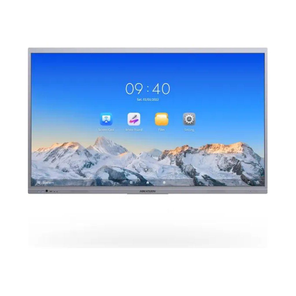 Hikvision DS-D5C75RB-A Monitor Interattivo 75” 4K, Android 13, 8 GB RAM, 128 GB, Google EDLA Hikvision DS-D5C75RB-A Monitor Interattivo 75” 4K, Android 13, 8 GB RAM, 128 GB, Google EDLA