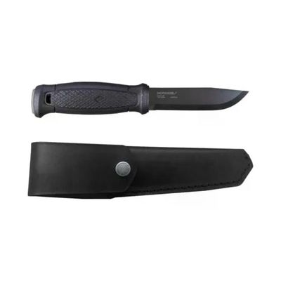 Morakniv Garberg Coltello da Caccia Nero con Lama in Acciaio al Carbonio