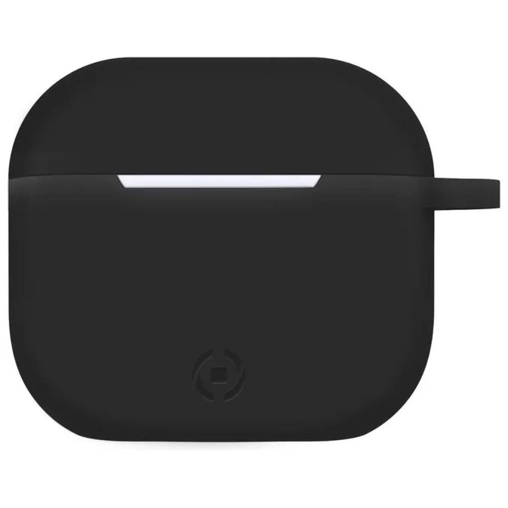 Celly AIRCASE03BK – Custodia in silicone nera per AirPods 3