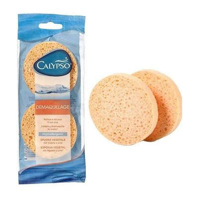 Calypso Natural Demaquillage – 2 spugne struccanti viso